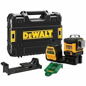 DeWALT DCE089NG18 Accu Kruislijnlaser Groen 12V/18V Basic Body in TSTAK