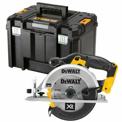 DeWalt DCS391NT 18V XR Accu cirkelzaag body in TSTAK - 165mm