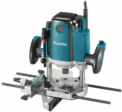 Makita RP1803FXJ Bovenfreesmachine in Mbox - 1650W - 12mm - 230V incl. Accessoireset