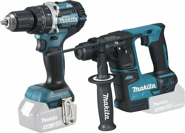 Makita DLX2278 LXT 18V Accu Combiset (DHR171 + DHP484) - 2 delig Basic zonder accu&#039;s