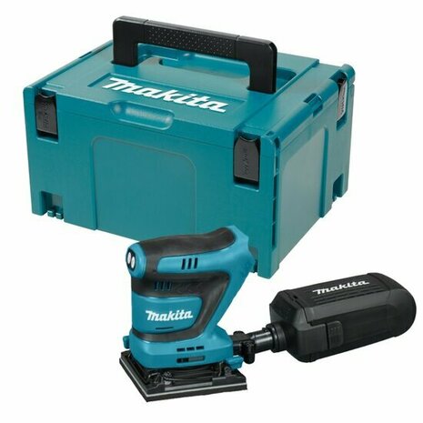 Makita DBO480ZJ LXT 18V Accu Handpalm vlakschuurmachine body in M-box