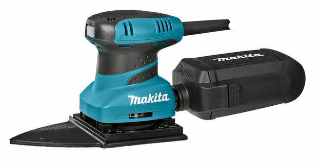 Makita BO4565K Handpalm Vlakschuurmachine in koffer - 200W - 112 x 190mm