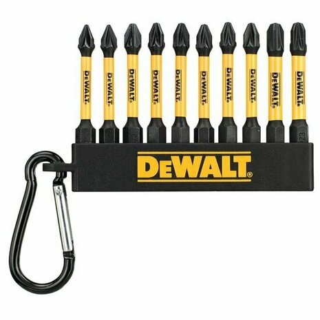 DeWalt DT7276-QZ 10-delige Torsion Bitset - PZ - 50mm - sleutelhanger