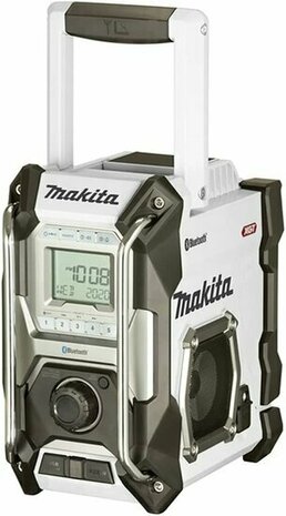 Makita MR002GZ01 Bouwradio AM/FM Bluetooth wit ook geschikt voor CXT 12V, LXT 14,4V en XGT 40V