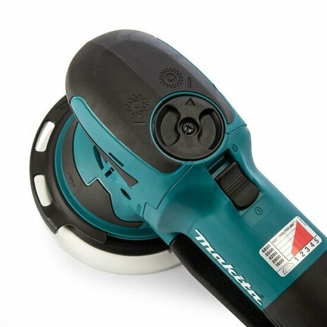 Makita BO6050J Excentrische schuurmachine in Mbox - 750W - 150mm - variabel