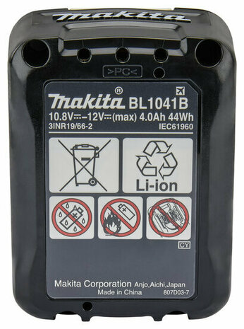 Makita BL1041B 12V Li-Ion accu - 4,0Ah - 197406-2