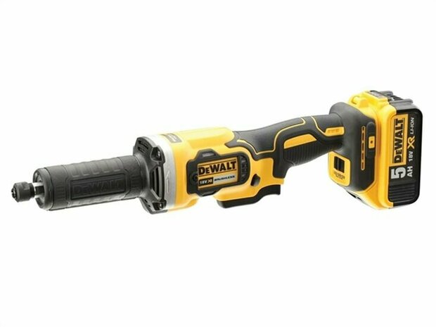 DeWalt DCG426P2 Stiftslijper Set (2x 5.0Ah en lader) - 18V - Brushless