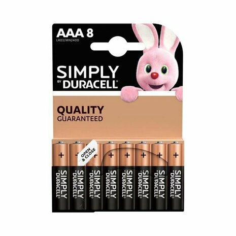 Duracell Duralock AAA 8 Pack