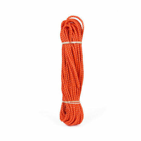 Touw Oranje 4 mm x 25 M