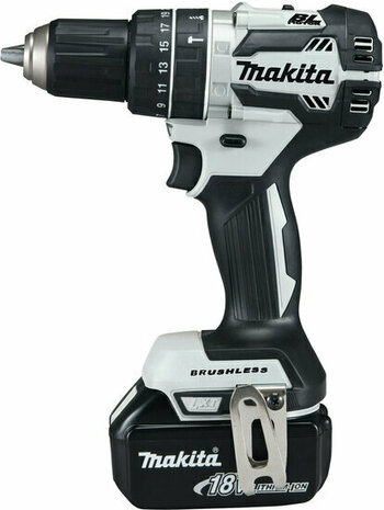 Makita DHP484RGJW 18V LXT Klopboor-/schroefmachine (set 2x6.0Ah +lader) in M-box - koolborstelloos