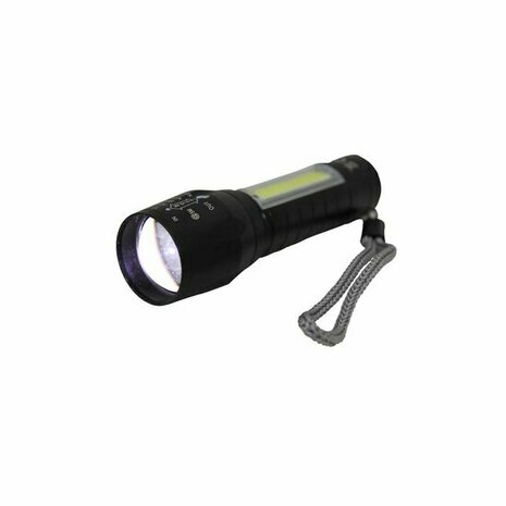 Zaklamp Tactical COB LED 2-in-1 - Oplaadbaar