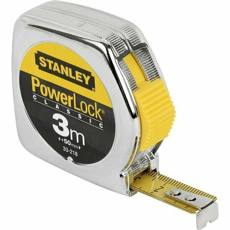 Stanley 0-33-218 PowerLock Classic Rolmaat - 3m x 12,7mm