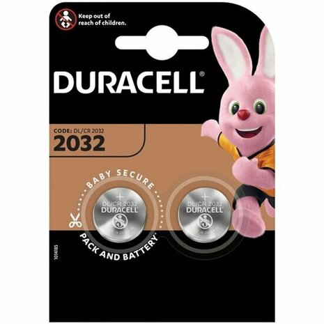 Duracell Batterij Lithium - DL 2032 - (2 stuks)