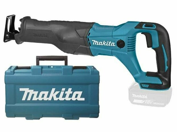 Makita DJR186ZK 18V accu reciprozaag body in koffer - snelwissel - variabel