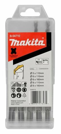 Makita B-54710 SDS-Plus Borenset 5-delig