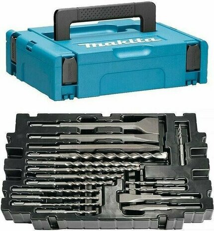 Makita B-52059 17-delige SDS-plus boor / beitel set in Mbox