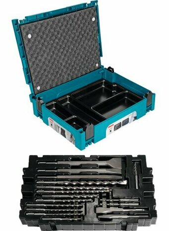 Makita B-52059 17-delige SDS-plus boor / beitel set in Mbox