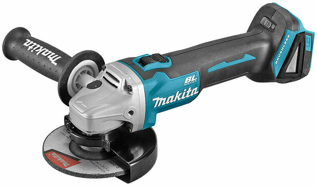 Makita DGA506Z 18V Accu haakse slijper body - 125mm - koolborstelloos