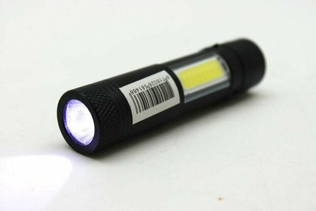 Hofftech Mini LED Zaklamp - 240 Lumen