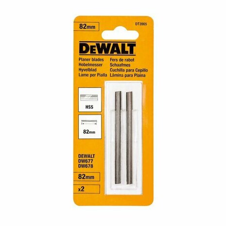 DeWalt DT3905 Schaafmes (2stuks) 82 mm - omkeerbaar