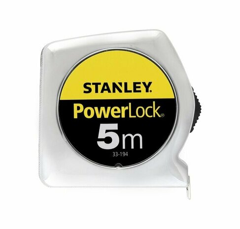 Stanley Powerlock rolbandmaat 5m 19mm 0-33-194