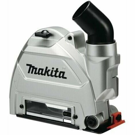 Makita DGA514ZJU1 haakse slijper 18V met AWS adapter (Bluetooth) en  afzuigkap in M-box 4