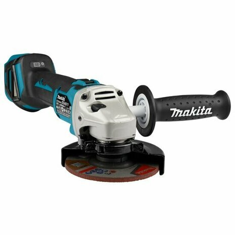 Makita DGA511ZJ 18V accu haakse slijper body in Mbox - 125mm - koolborstelloos