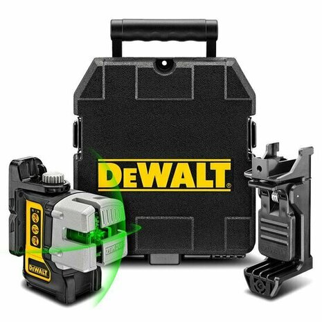 DeWALT DW089CG Zelfnivellerende multilijnlaser groen - 3 stralen