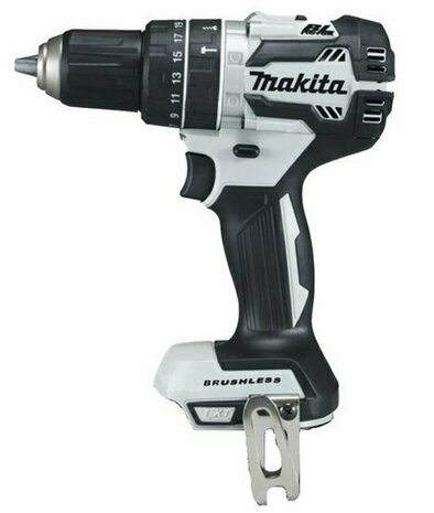 MAKITA DHP484ZW ACCUKLOPBOORMACHINE BODY (WIT) | ZONDER ACCU&#039;S, LADER EN ZONDER KOFFER