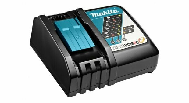 Makita DHP481RTJ 18V accu klopboor-/schroefmachine set (2x 5.0Ah accu en lader) in Mbox - koolborstelloos