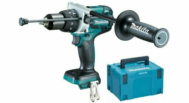 Makita DHP481ZJ 18V Li-Ion accu klopboor-/schroefmachine body in Mbox - koolborstelloos