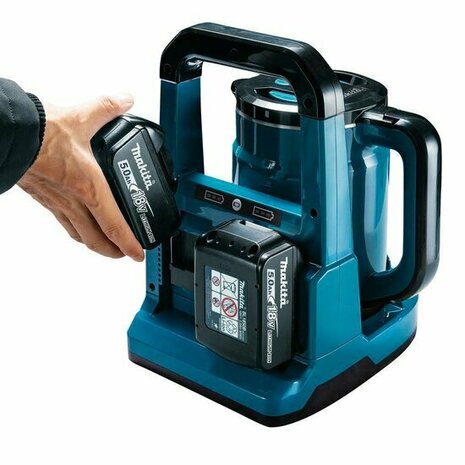 Makita DKT360Z 2x18V Accu Waterkoker - 0,8L