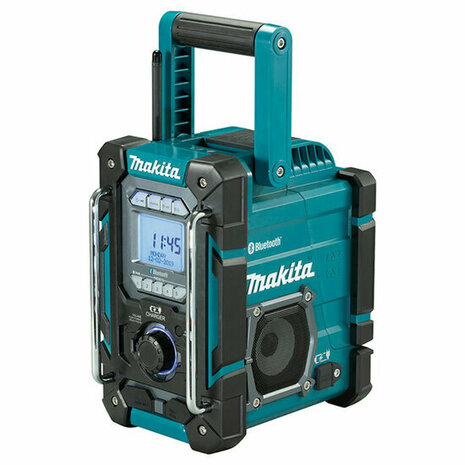 Makita DMR300 Bouwradio met laadfunctie voor LXT 18V &amp; CXT 12V accu&#039;s - Bluetooth - FM