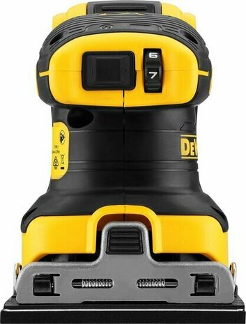 DeWalt DCW200N 18V Li-Ion accu vlakschuurmachine body - 140 x 115mm - koolborstelloos