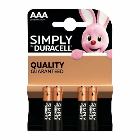 Duracell Mini Penlite pak AAA (4 stuks)