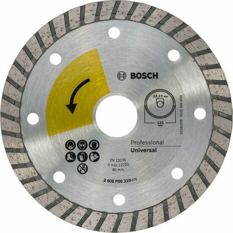 Bosch diamantschijf Universal Turbo Top 125mm x&nbsp;22.23mm