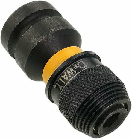 Dewalt DT7508-QZ Slagmoer 1/2&quot; Vierkant Naar 1/4&quot; Zeskant Hex Bit Adapter