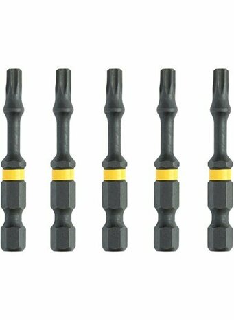 DEWALT DT7396T-QZ IMPACT SCHROEFBIT TORSION 50MM TORX T25 (5ST.)