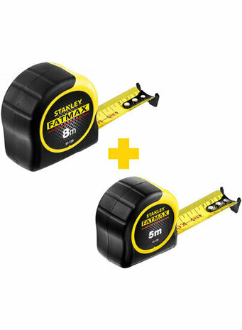 Stanley Fatmax FMHT31725-0 Blade Armor duopack rolbandmaat 8M + 5M