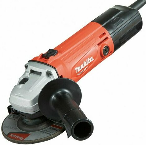 Makita M9503R 230V Haakse slijper - 570W - 125mm - Softstart 11000rpm