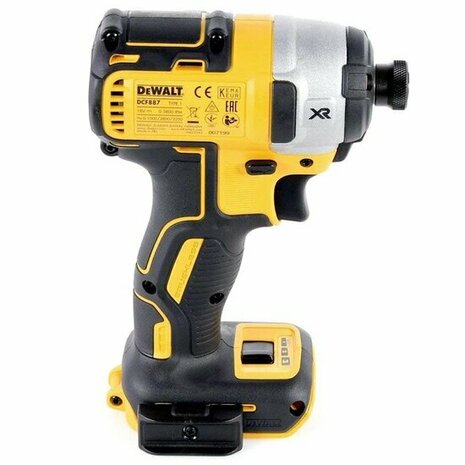 DeWalt DCF887N 18V XR accu slagschroevendraaier body - koolborstelloos