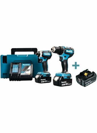 MAKITA DLX2289T3J COMBOPACK 18V (DDF485+DTD153)