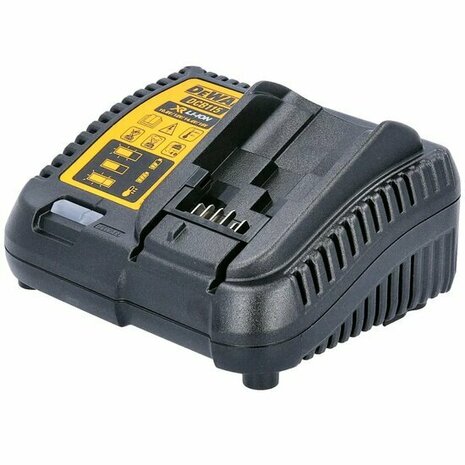 DeWalt DCB115-GB accu lader 10.8-18V, UK Plug met EU adapter