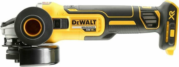 DeWalt DCG405N 18V accu haakse slijper body - 125mm - koolborstelloos - DCG405N-XJ