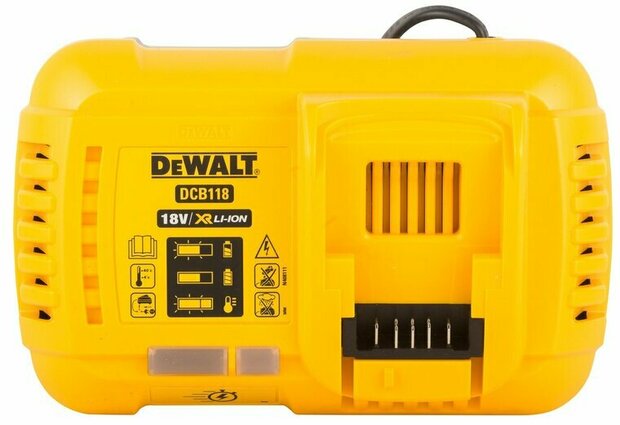 DeWalt DCB118-QW 18V / 54V Li-Ion XR FlexVolt Accu snellader