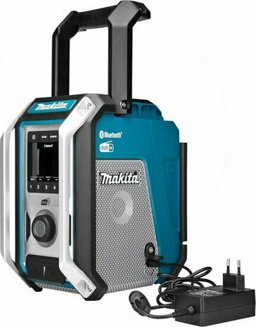 MAKITA DMR115 Bouwradio met Bluetooth en DAB, DAB+ en FM