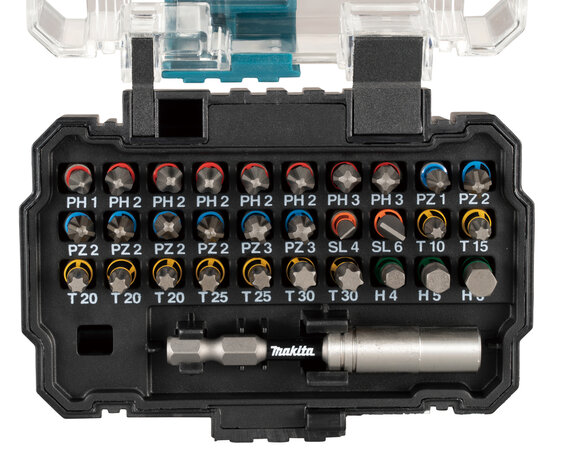 Makita E-13552 Impact Premier Slagschroefbitset 31-delig