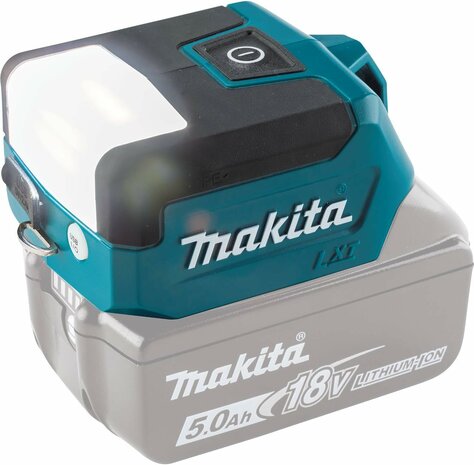 Makita DML817 LXT 18V Accu Zaklamp Led met USB-uitgang