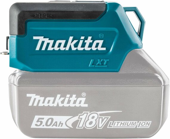 Makita DML817 LXT 18V Accu Zaklamp Led met USB-uitgang