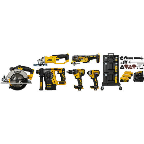 DeWALT DCK654P3T-QW combopack 18V 3x 5,0Ah Li-ion